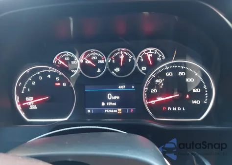 2021 Chevrolet Silverado 1500 4Wd Short Bed Custom Trail Boss z USA, uszkodzony, nr VIN 1GCPYCEL6MZ339598